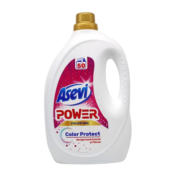 Гель для прання кольорових речей Power Color Protect Asevi 2,5 л (50 прань)